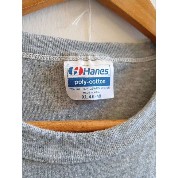 Hanes Graphic T-Shirt Gray I Meant To Run The Marathon Running Humor Mens XL - Picture 2 of 2